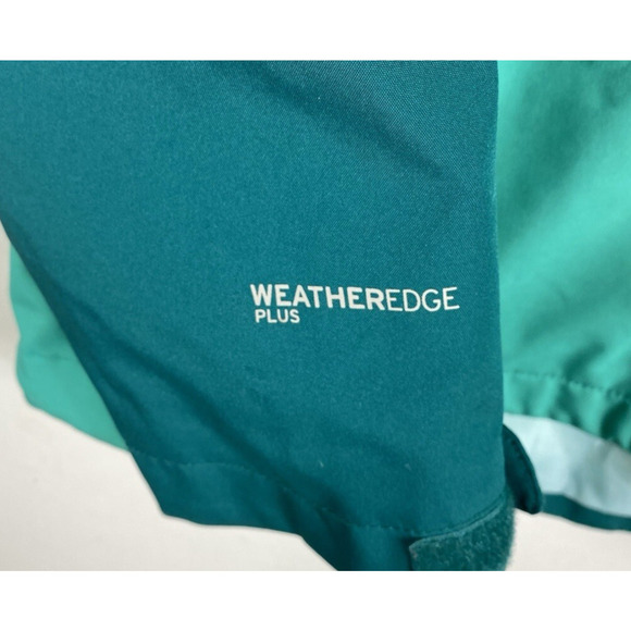 Eddie Bauer Jacket Weatheredge Plus Womens Size Large Full Zip Hooded Green - Picture 7 of 14